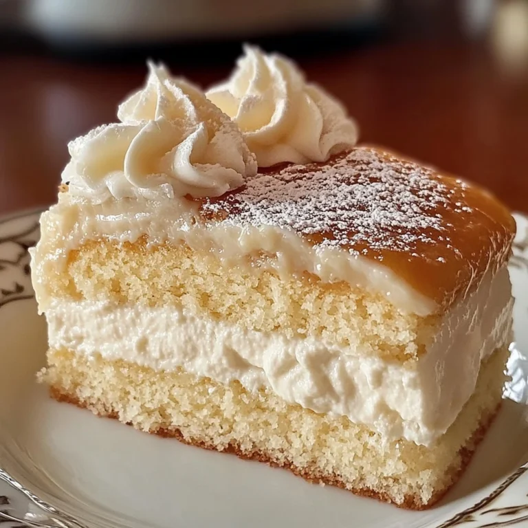 Flauschiger Milch-Kuchen