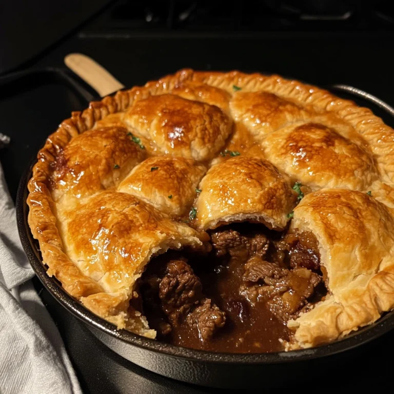 Guinness Rindfleischpastete