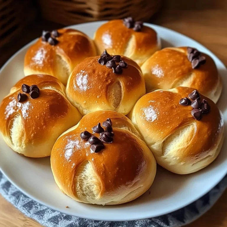 Milch- und Schokoladenbrötchen