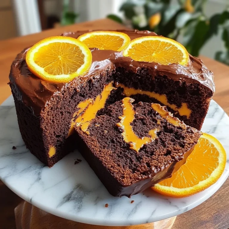 Orangen-Schokoladenkuchen