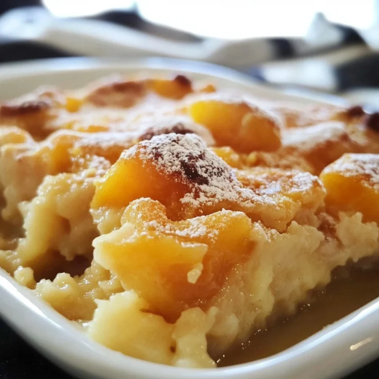 Pfirsich-Cobbler-Dump-Kuchen