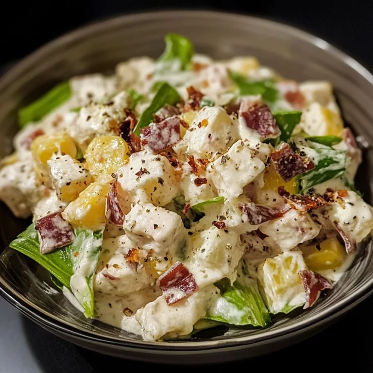 Ranch Kartoffelsalat mit Speck