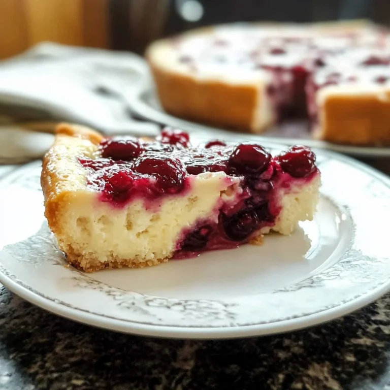 Urlaubscranberrykuchen