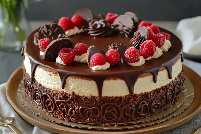 Elegante Schokoladensymphonie-Torte