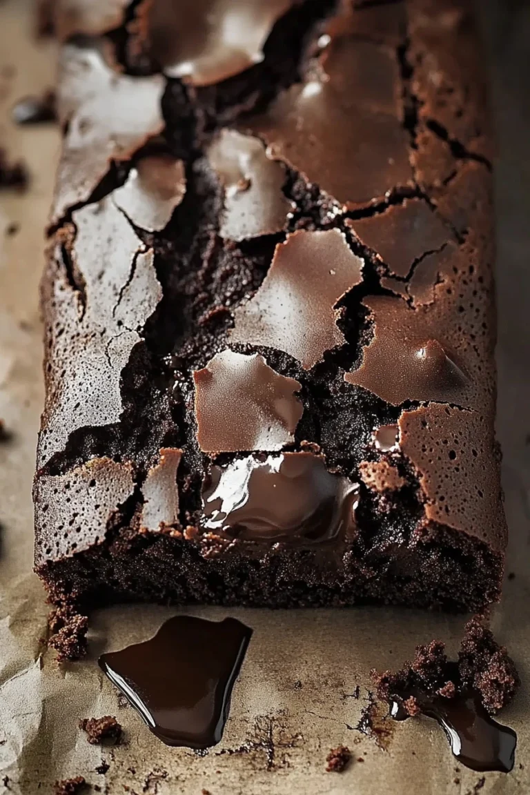 Heißer Fudge-Brownie-Brot