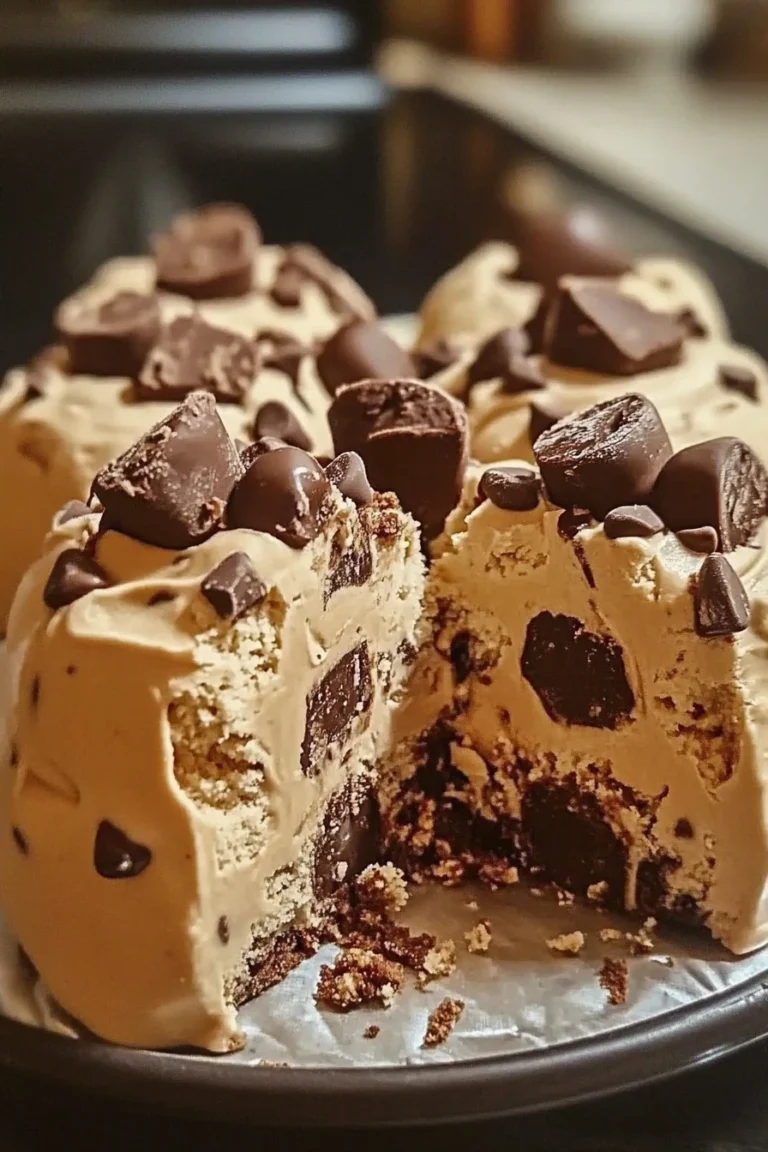 Keksteig Snickers & Reese’s Eiscreme