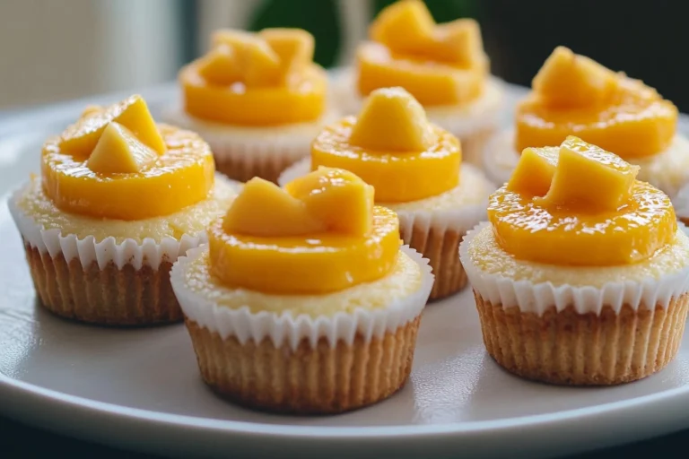 MINI MANGO-KÄSEKUCHEN