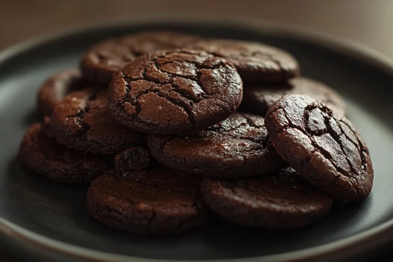 Plätzchen aus Brownie-Mix