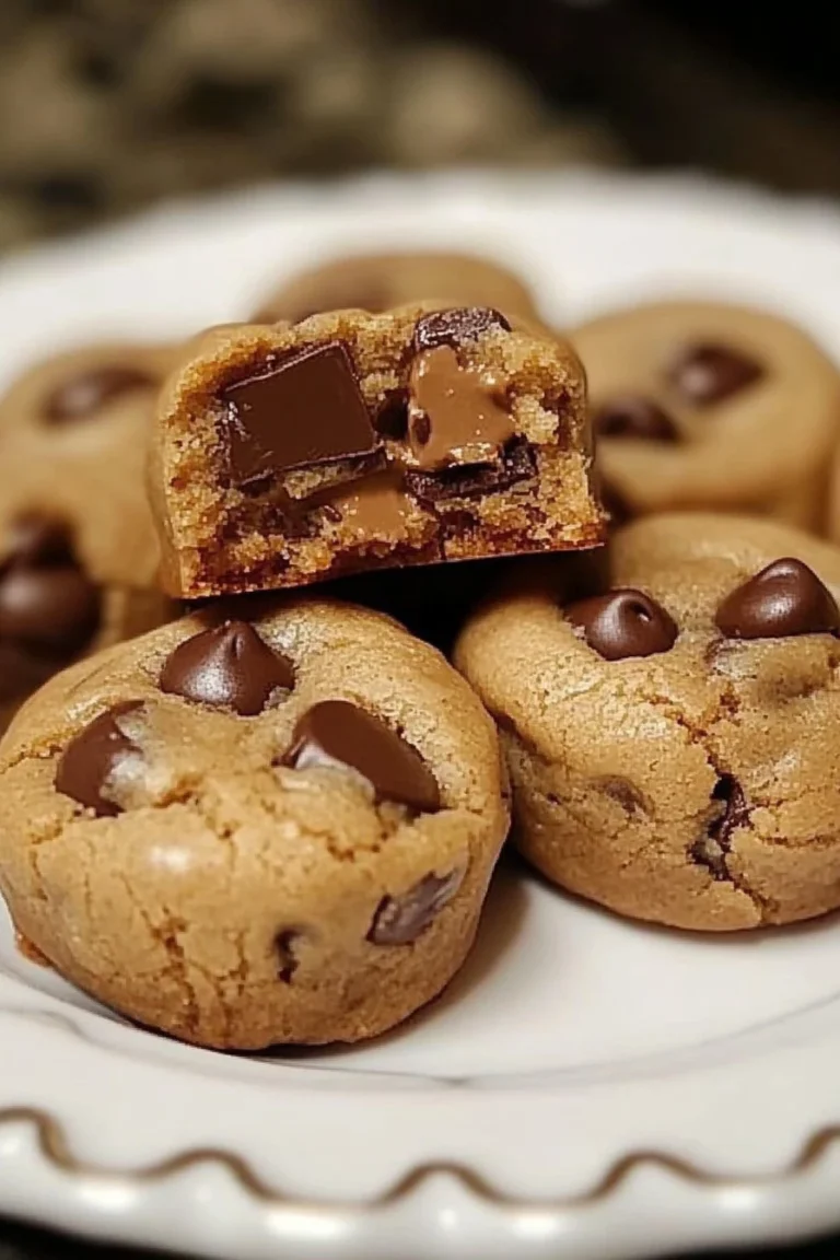 Reese’s Erdnussbutter-Schokoladenstückchen-Kekse Bissen