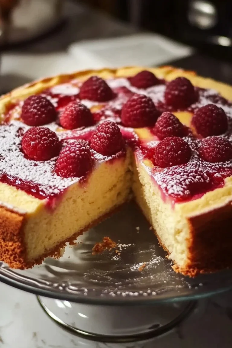 White Chocolate Raspberry Cheesecake