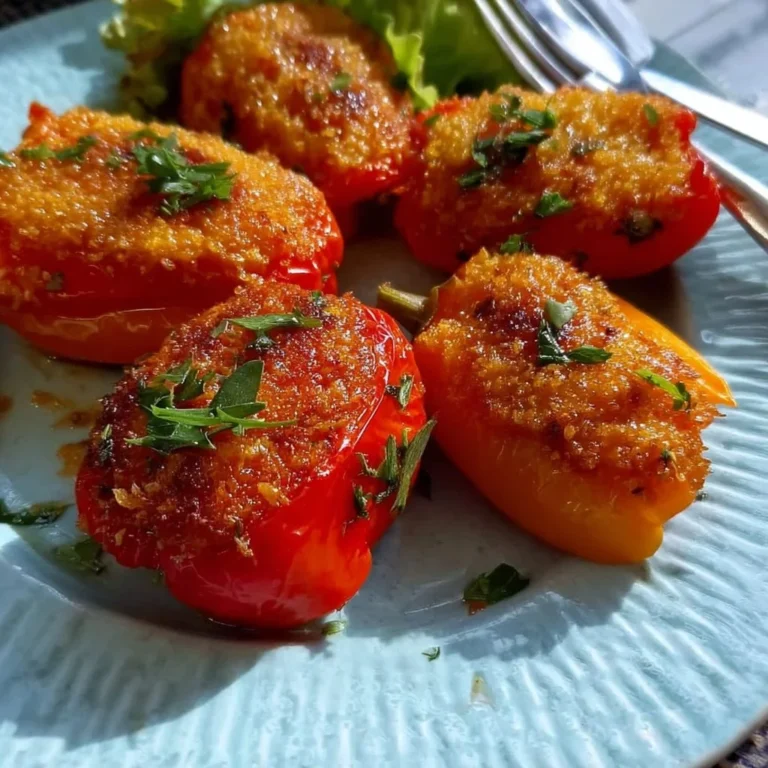 Frittierte Paprika