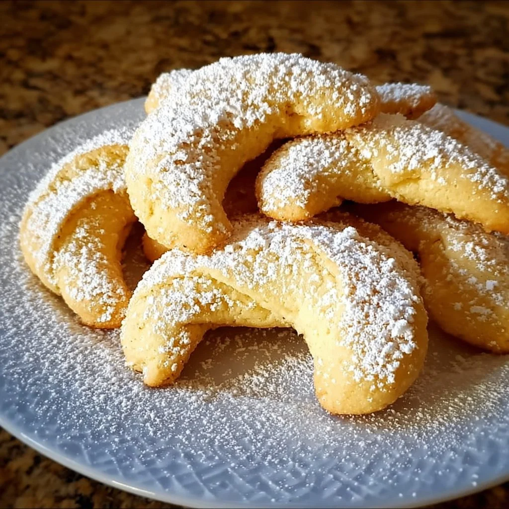 Omas zarte Vanillekipferl - traditionelle, mürbe Plätzchen mit Vanillegeschmack