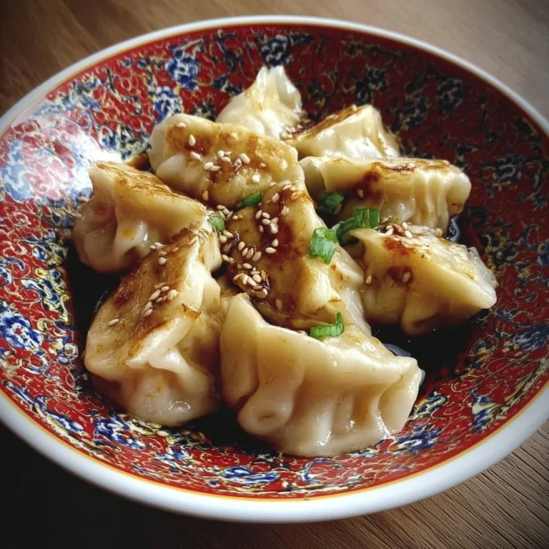 Traditionelle chinesische Teigtaschen, frisch zubereitet und serviert.