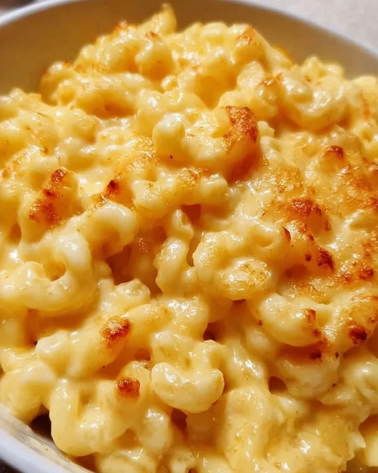 Schüssel mit cremigem Buttrigen Mac And Cheese