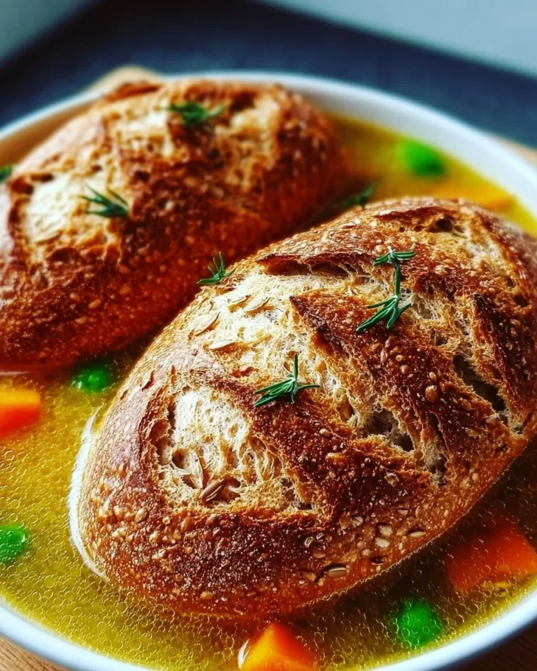 Dinkelbrot aus dem Airfryer frisch gebacken, geeignet für gesunde Ernährung