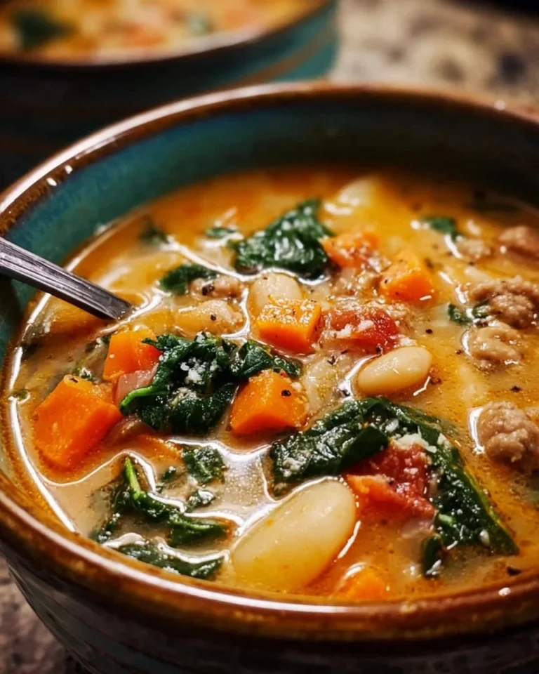 Herzhafte toskanische Suppe mit frischen Zutaten und reichhaltigem Geschmack.