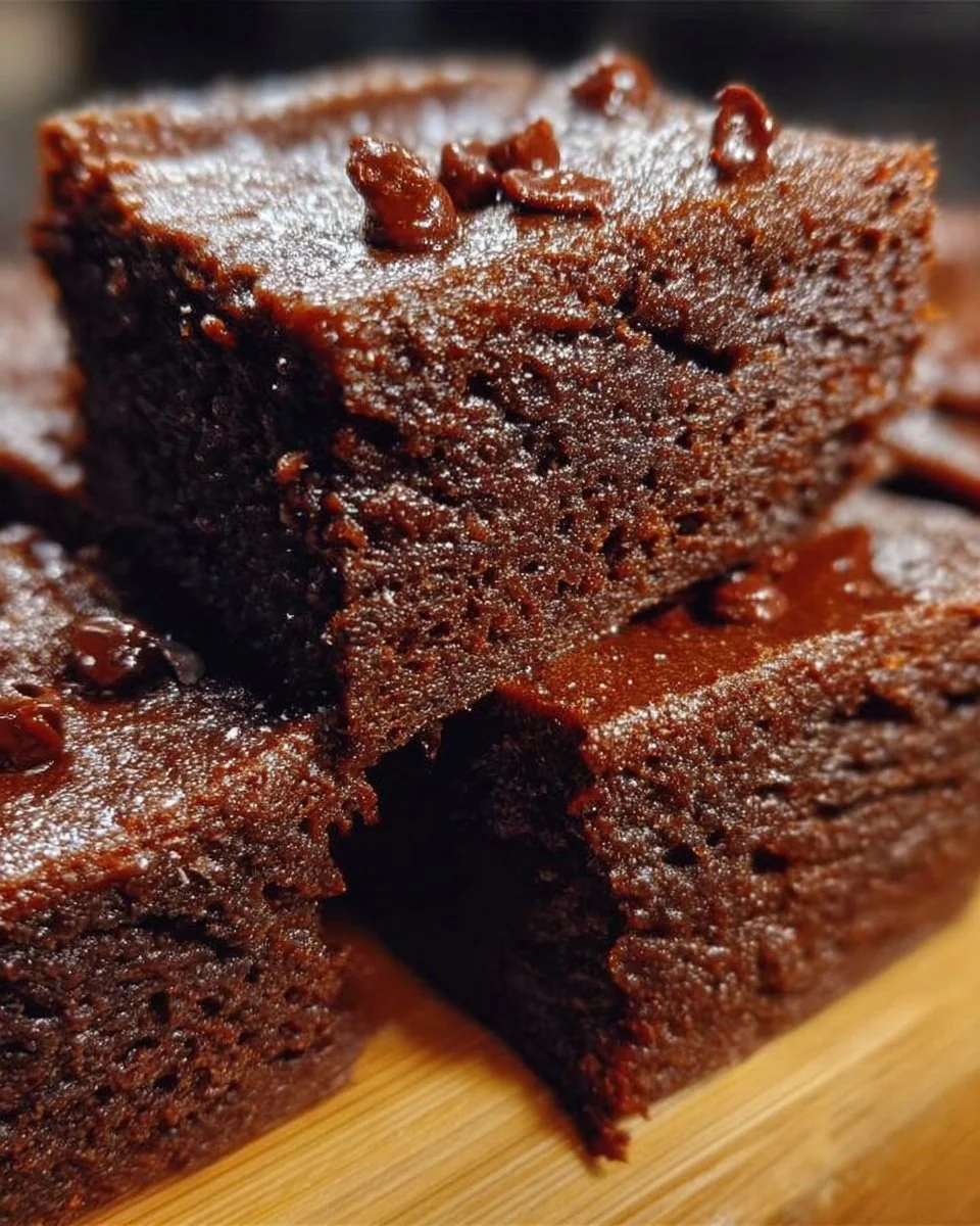 Hüttenkäse-Protein-Brownies: gesunde und schmackhafte Leckerei