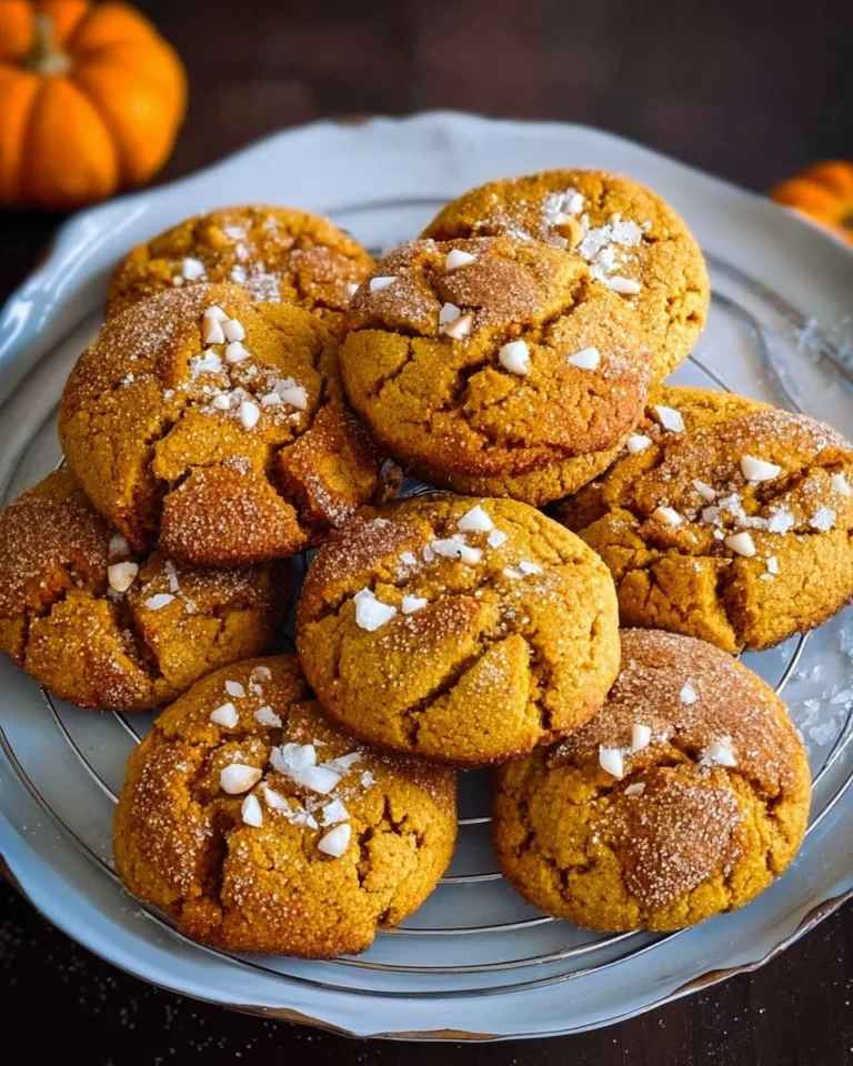 Leckere selbstgemachte Kürbis Cookies auf einem Teller