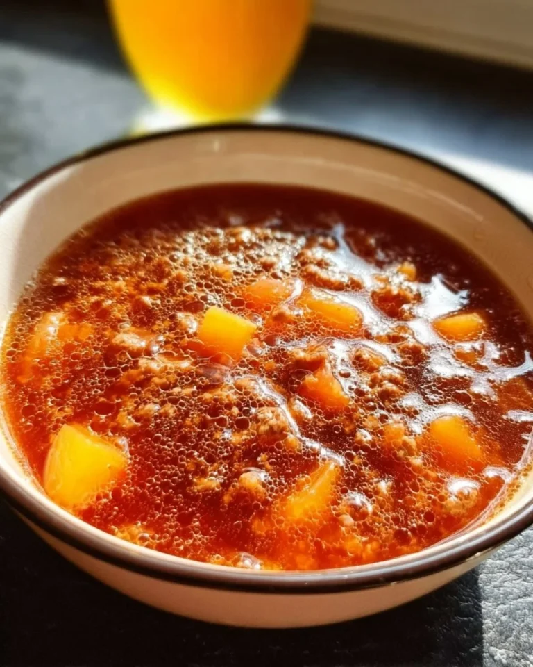 Ein leckerer Räubertopf mit frischen Zutaten und lebhaften Farben.