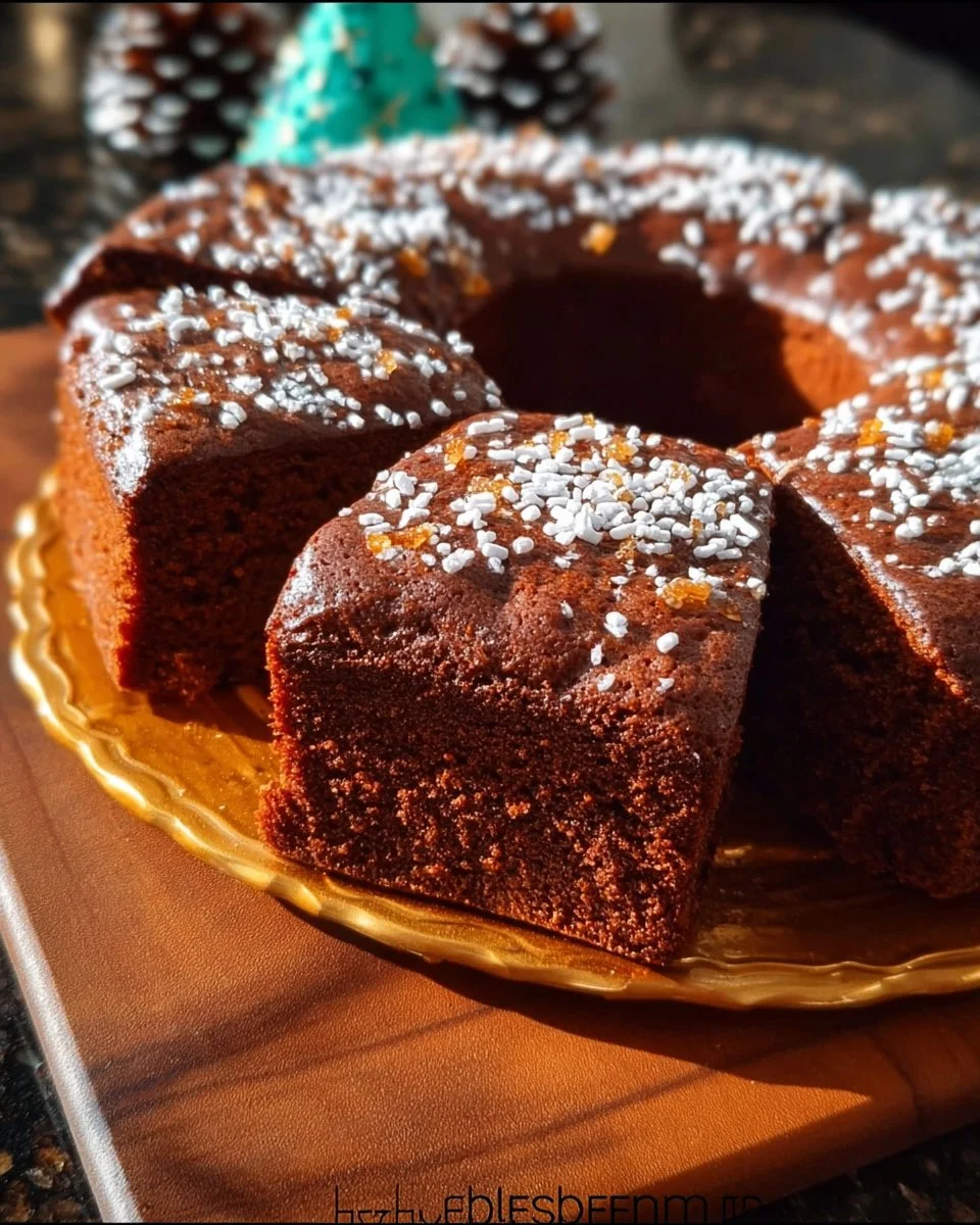 Saftiger Gewürzkuchen nach Omas Rezept, ein traditionelles deutsches Gebäck.