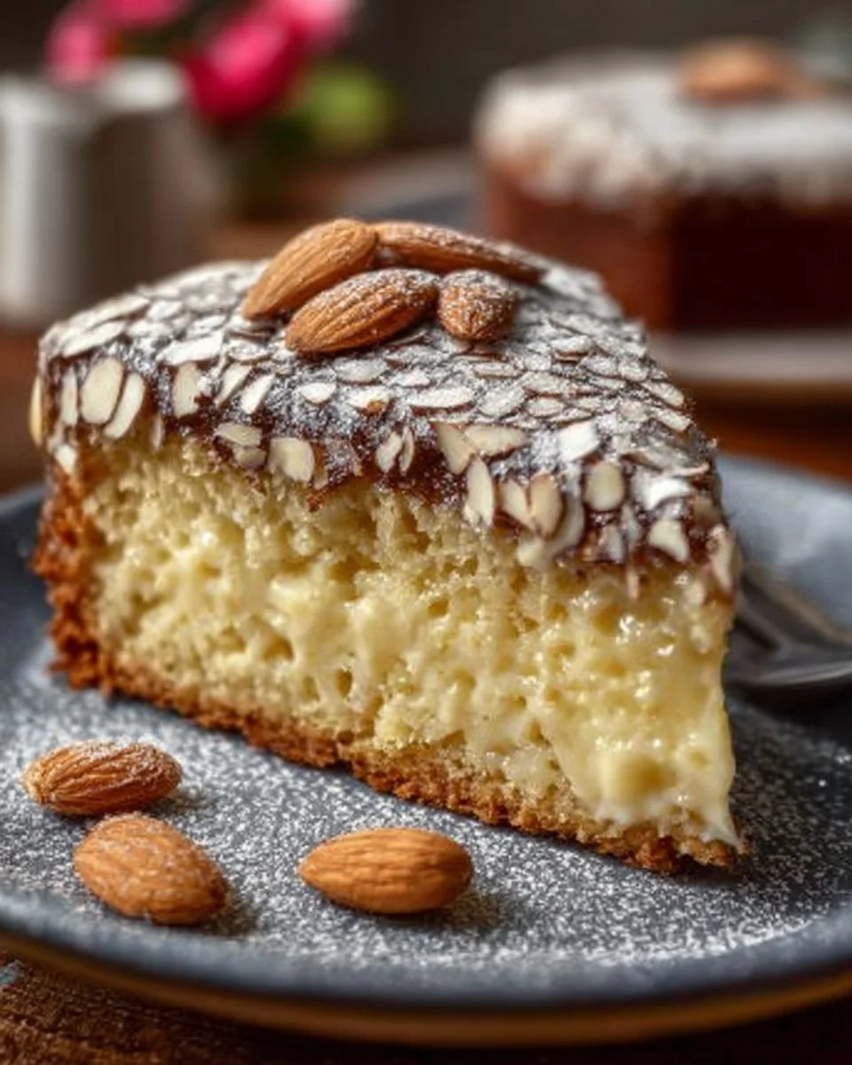 Schwedische Mandeltorte mit Mandeln und Sahne, ideal für süße Anlässe