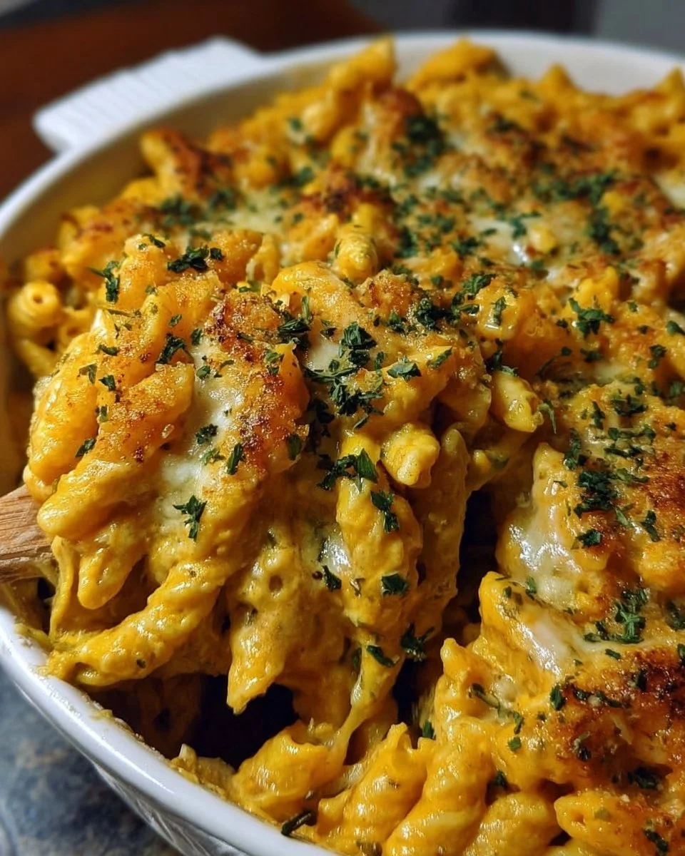 Veganer Kürbis-Pasta-Auflauf: Cremig und einfach zuzubereiten