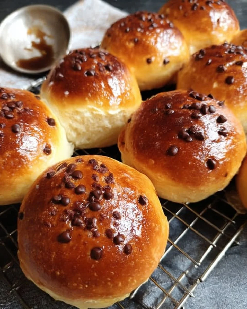 Saftige 10-Minuten Schoko-Brötchen frisch aus dem Ofen