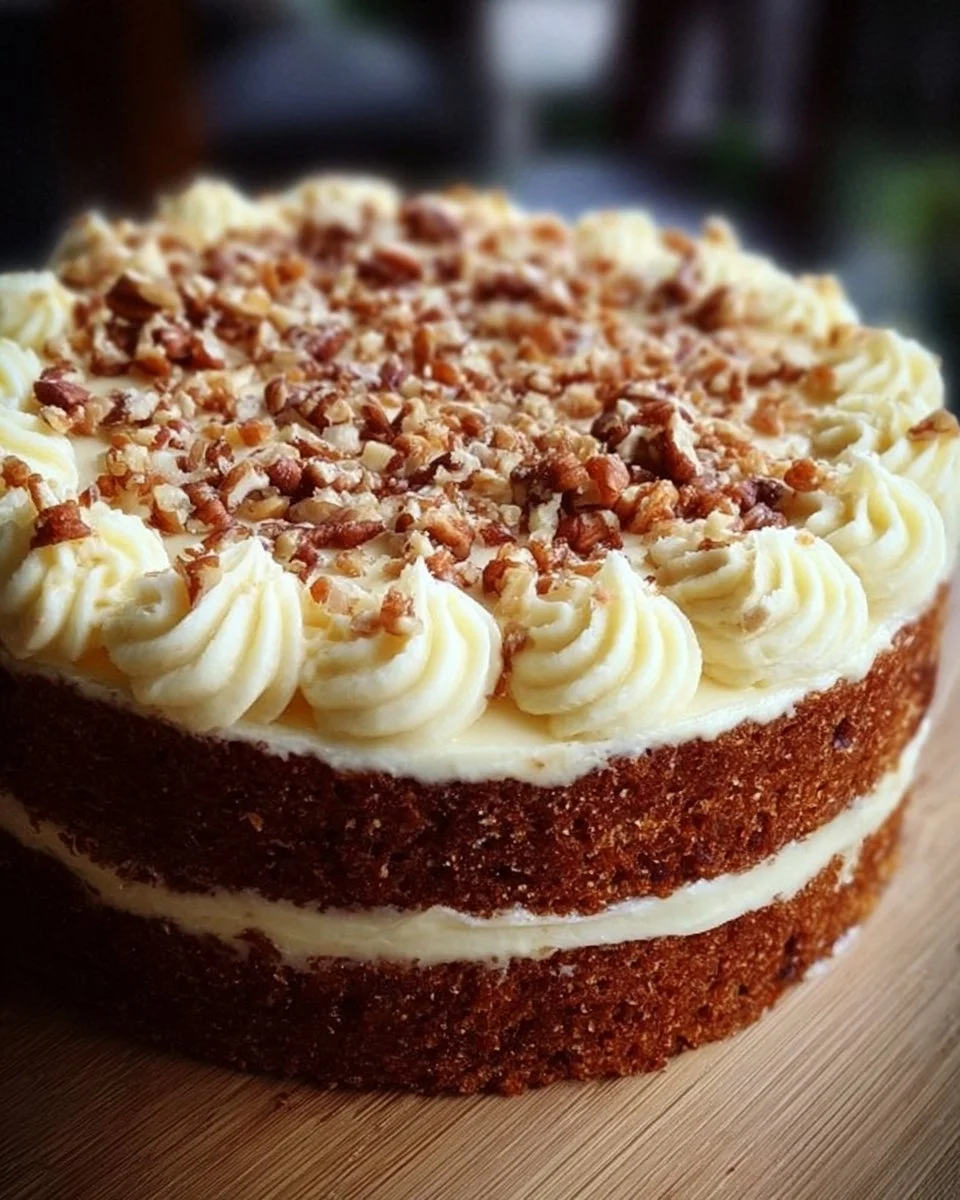 Keto Karottenkuchen mit köstlichen Zutaten auf einem Teller