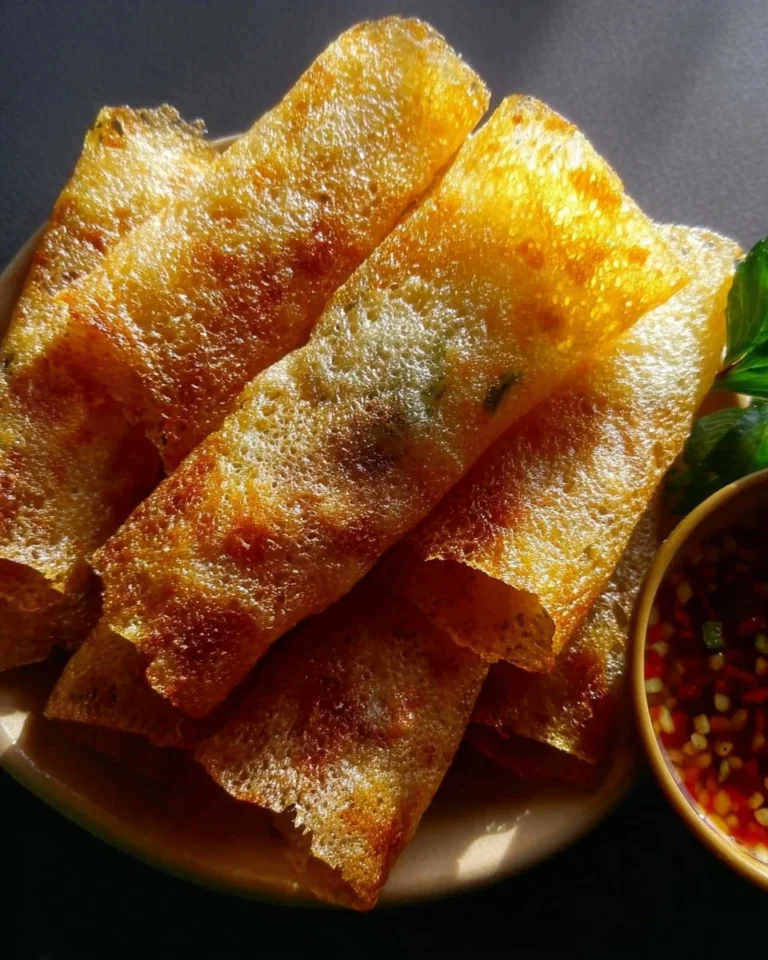 Goldenes, knuspriges Reispapier für köstliche Snacks und Wraps.