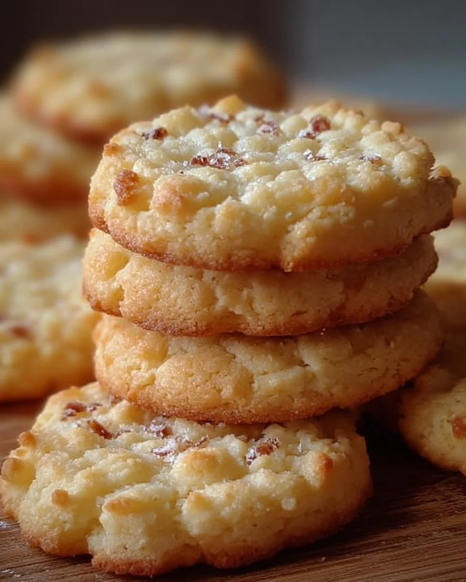 Keto-Frischkäse-Kekse auf einem Teller, frisch gebacken und lecker.