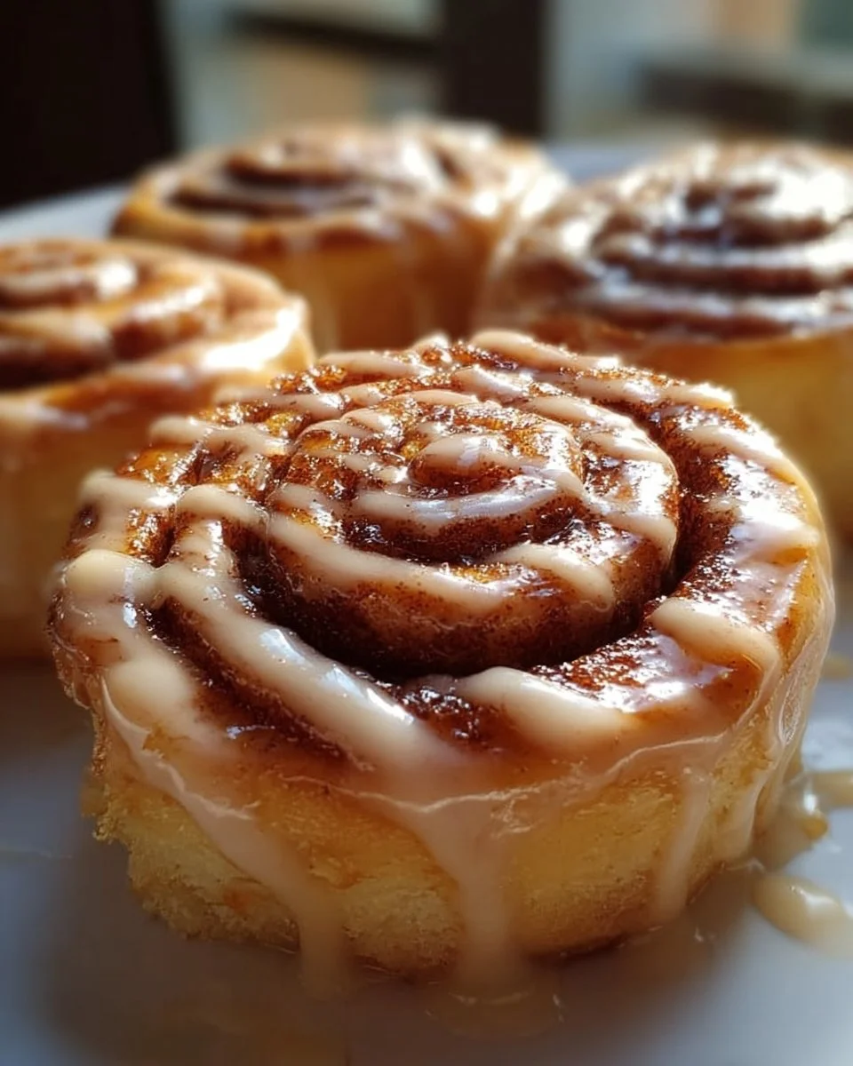 Zuckerfreie Zimtschnecke auf einem Teller mit Zimt und Nüssen dekoriert.