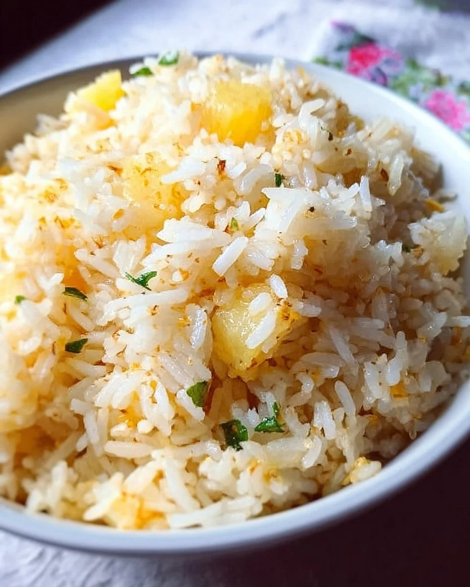 Einfache Ananasreis Rezept
