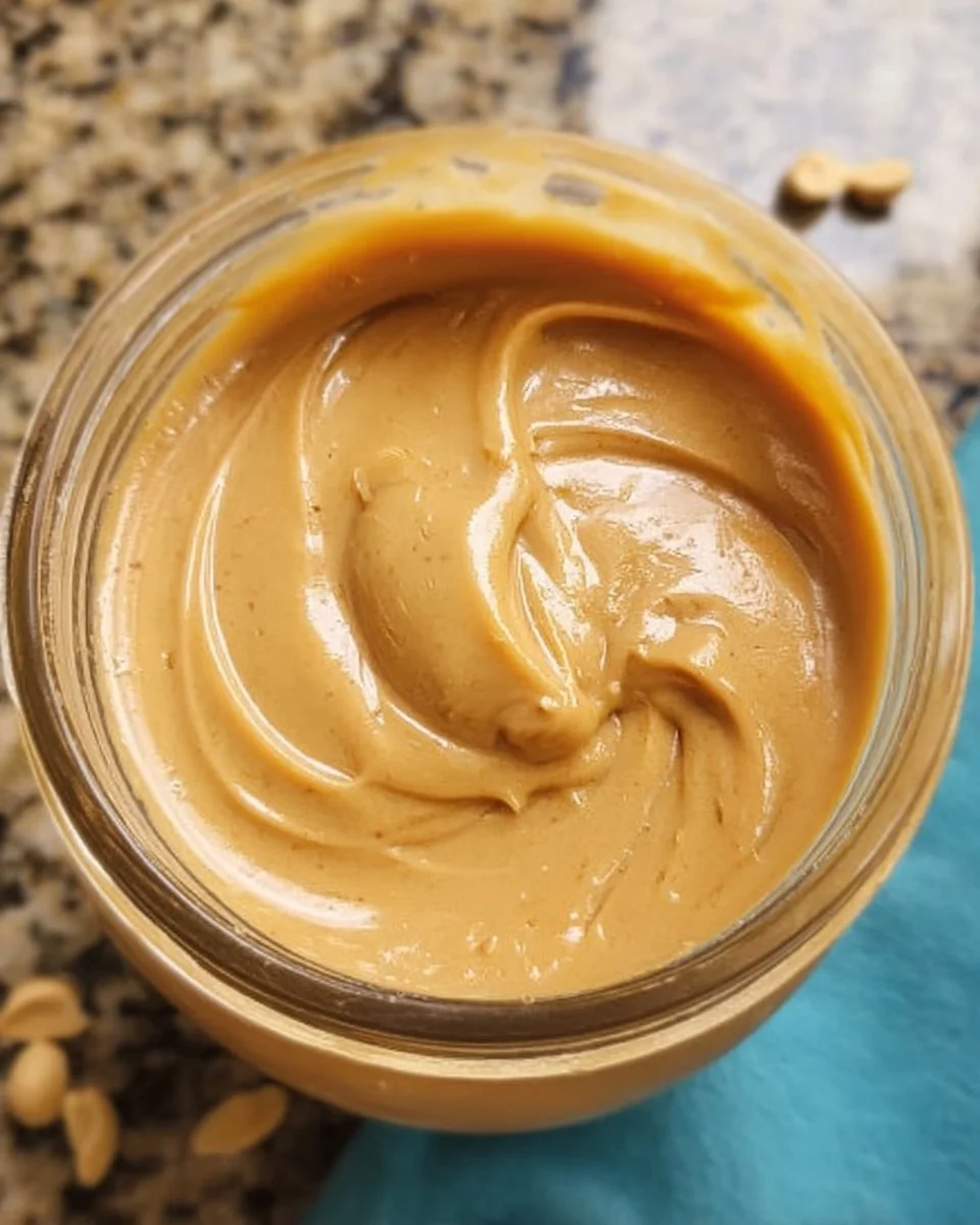 Erdnussbutter selbst gemacht, köstliches Rezept für Erdnussbutter