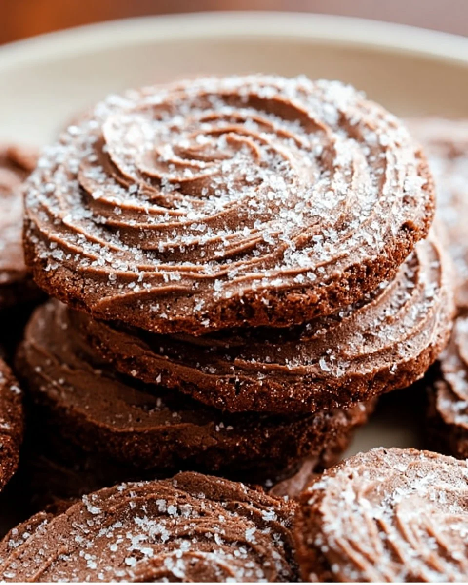 Verzierte Schokoladenzuckerplätzchen auf einem Teller