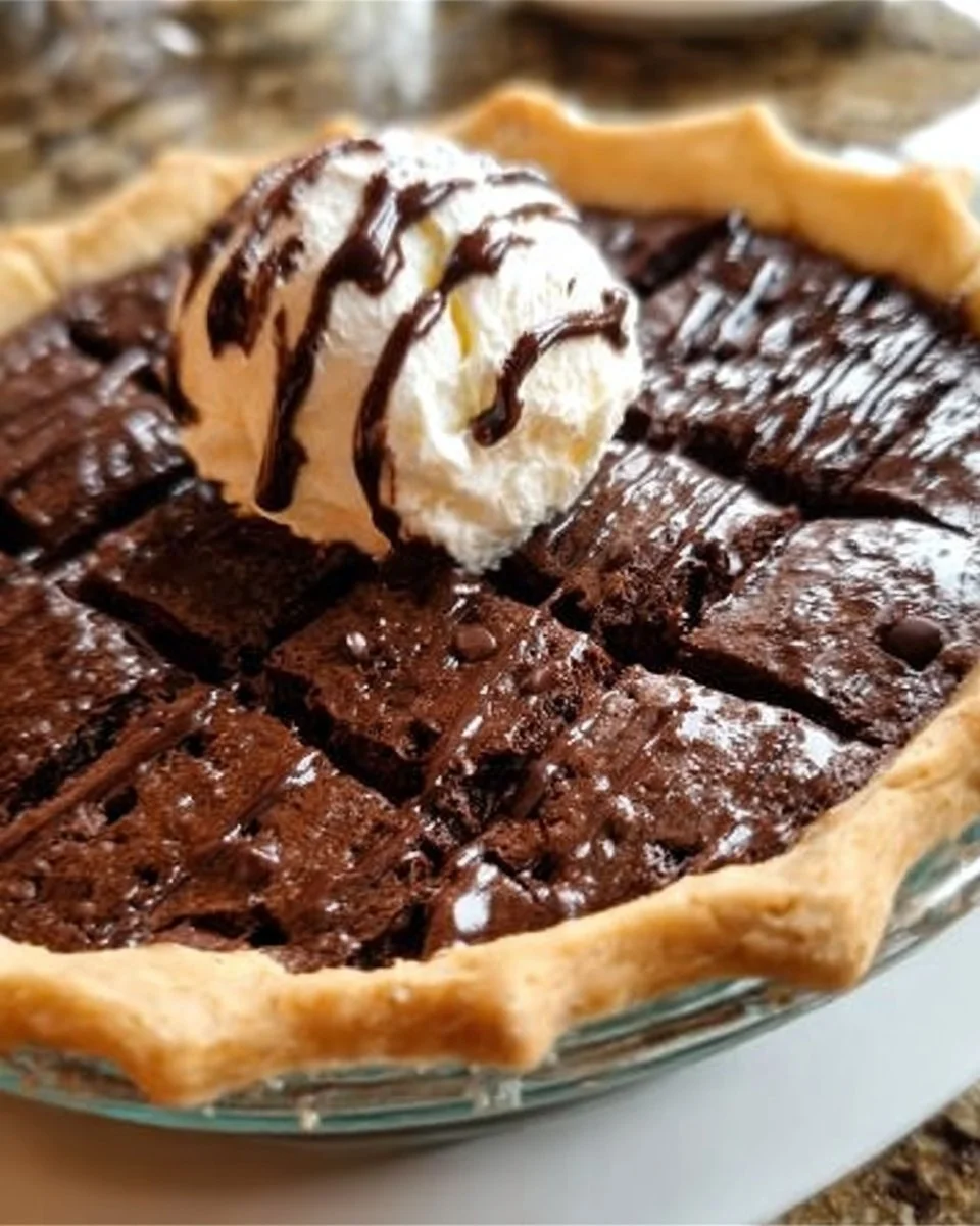 Delikate Fudge-Torte mit Schokoladenglasur und Nüssen