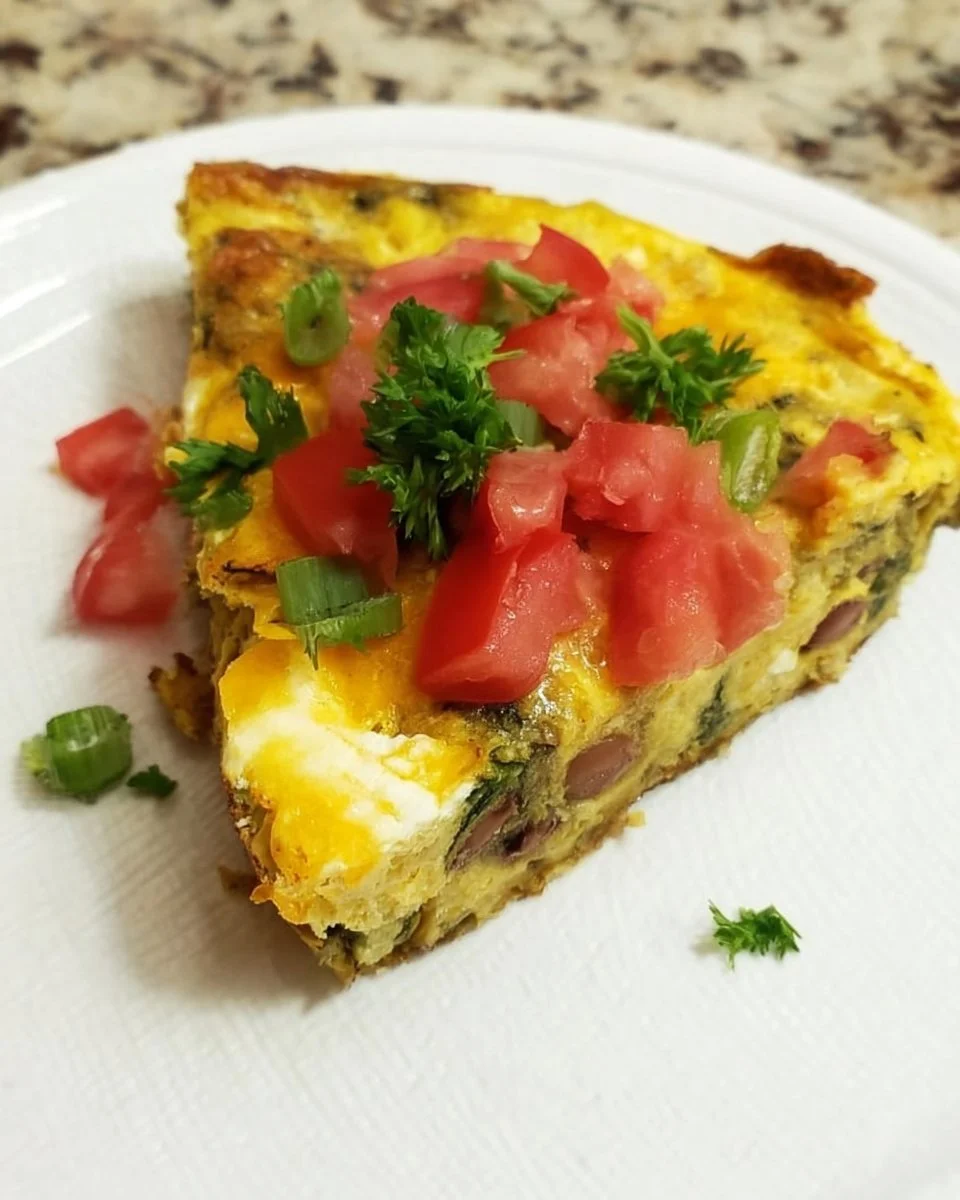 Mexikanischer Eierauflauf mit Bohnen und Käse auf einem Teller serviert