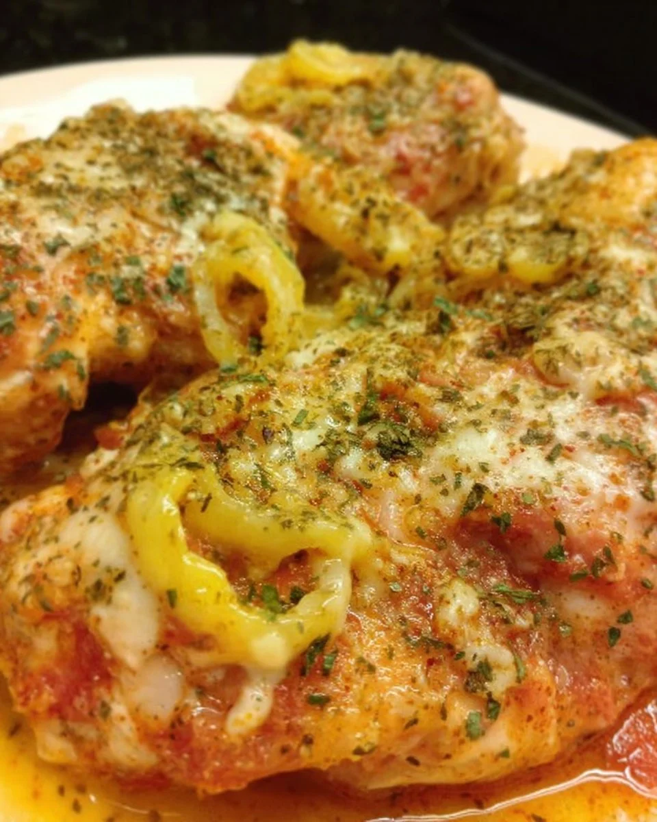 Schmortopf mit Italienischem Hähnchen und Gemüse