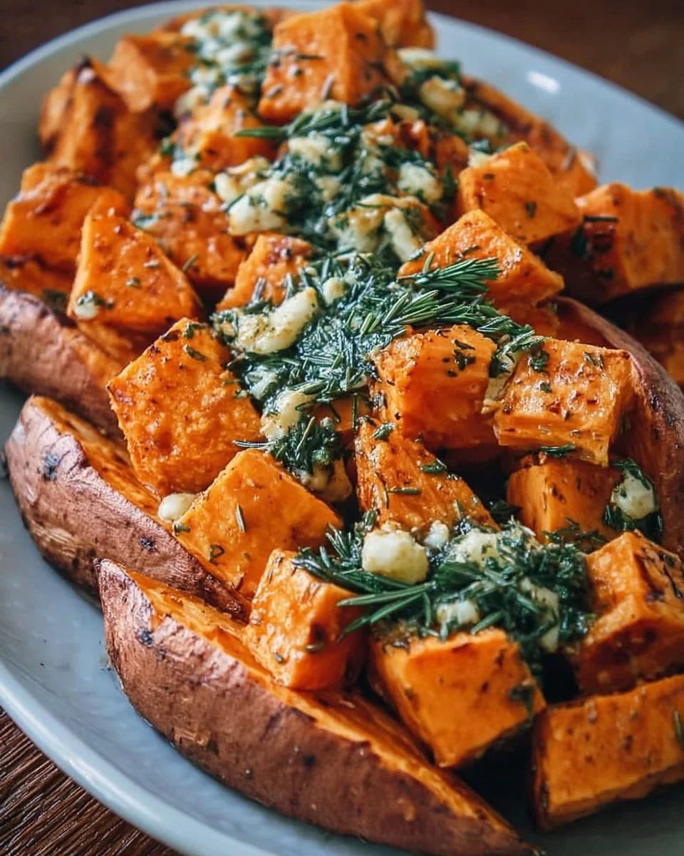 Leckeres Süßkartoffel Rezept mit frischen Zutaten