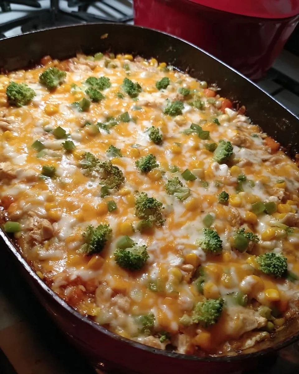 Traditioneller Mais- und Bohneneintopf in einer Schüssel serviert