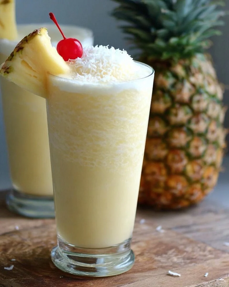 Ananas-Kokosmilch-Shake