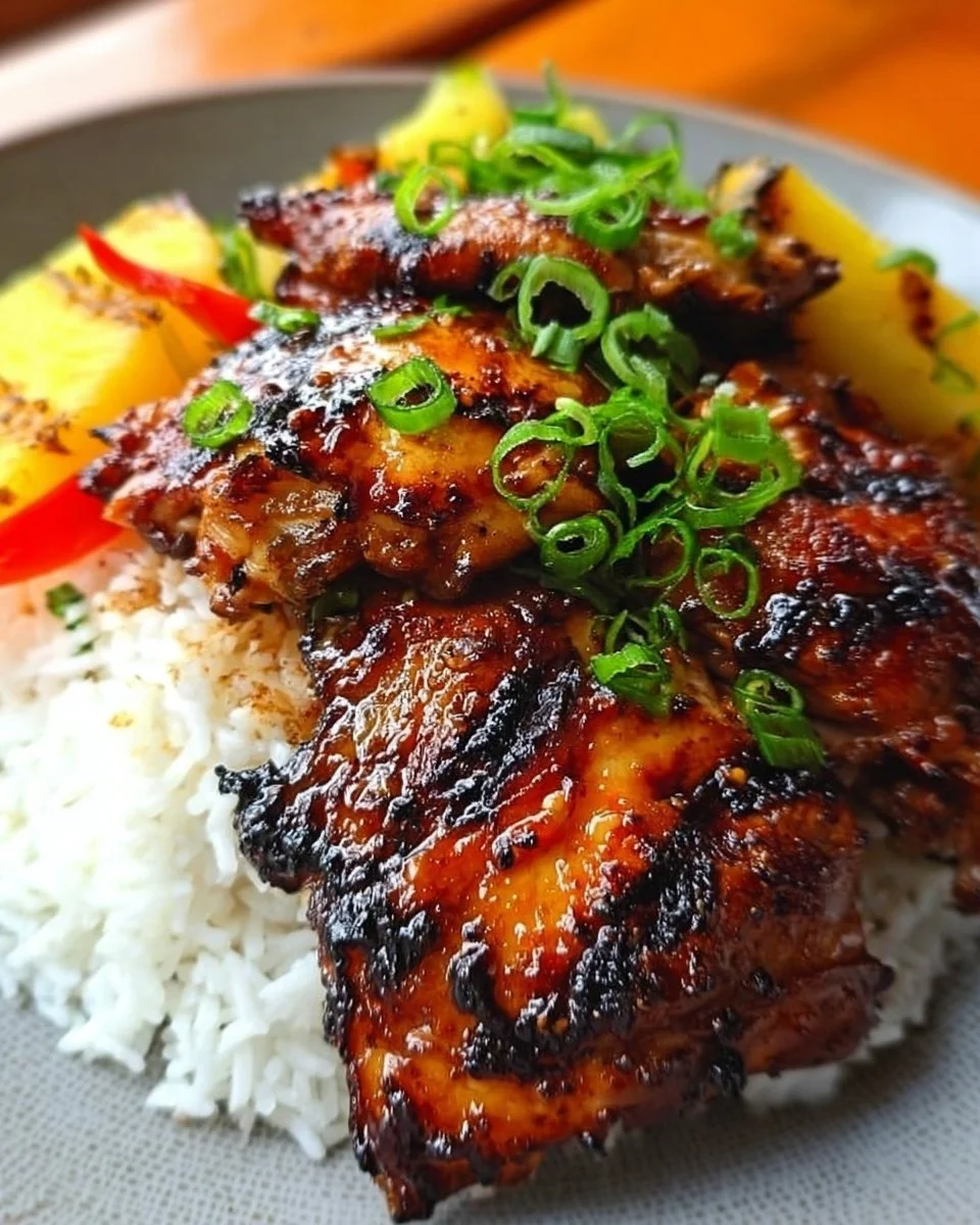Authentic Hawaiian Huli Huli Chicken