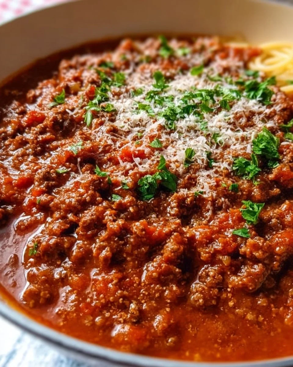 Bolognese Meat Sauce