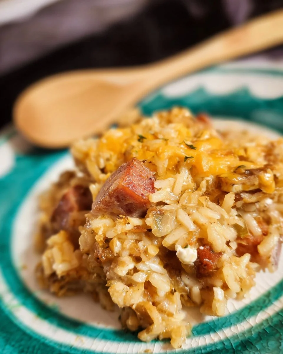 Cajun Schmutziger Reis Auflauf