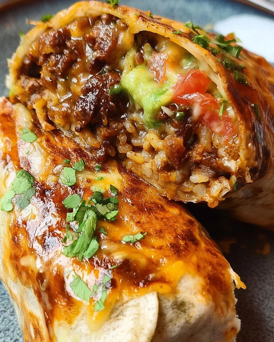 Chipotle-Rindfleisch-Burritos
