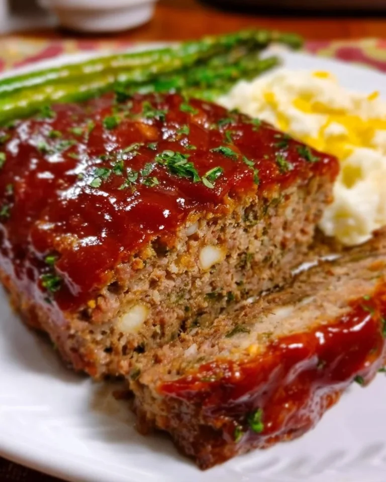 Rezept für Hackbraten im Stil von Cracker Barrel.