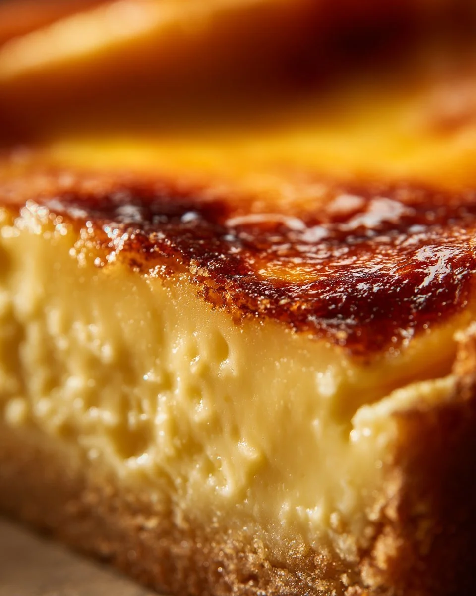 Crème Brûlée Käsekuchenriegel