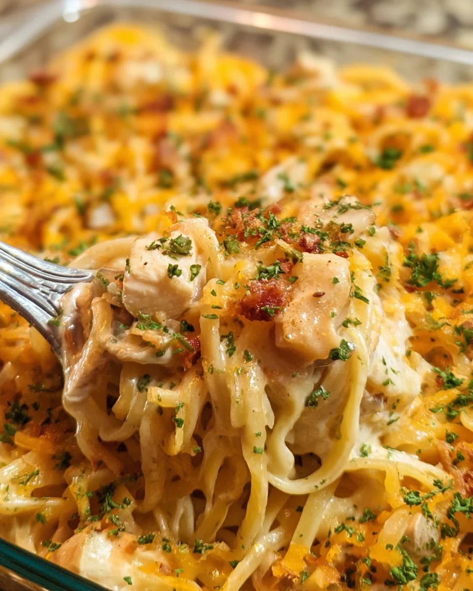 Cremiges Hühnchen Tetrazzini