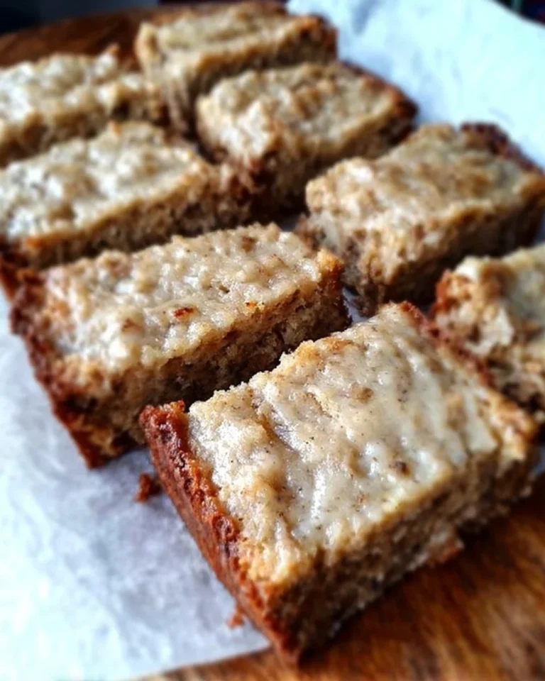 Leckere Bananen-Riegel mit natürlichen Zutaten als gesunder Snack