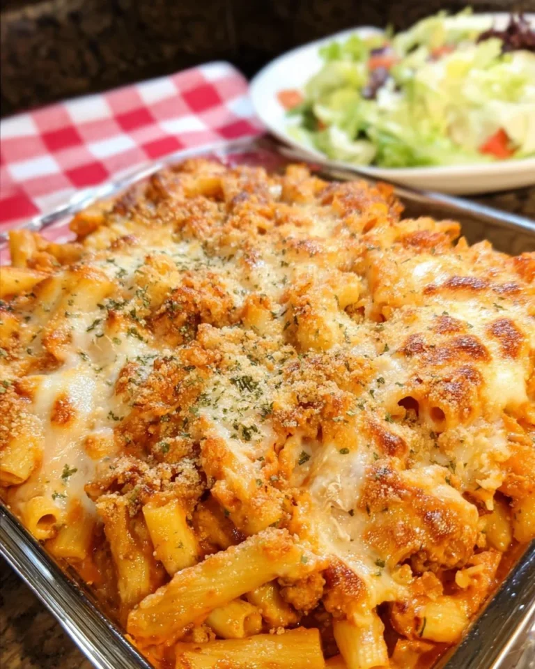 Gebackene Ziti mit Käse und Pasta aus dem ultimativen Rezept
