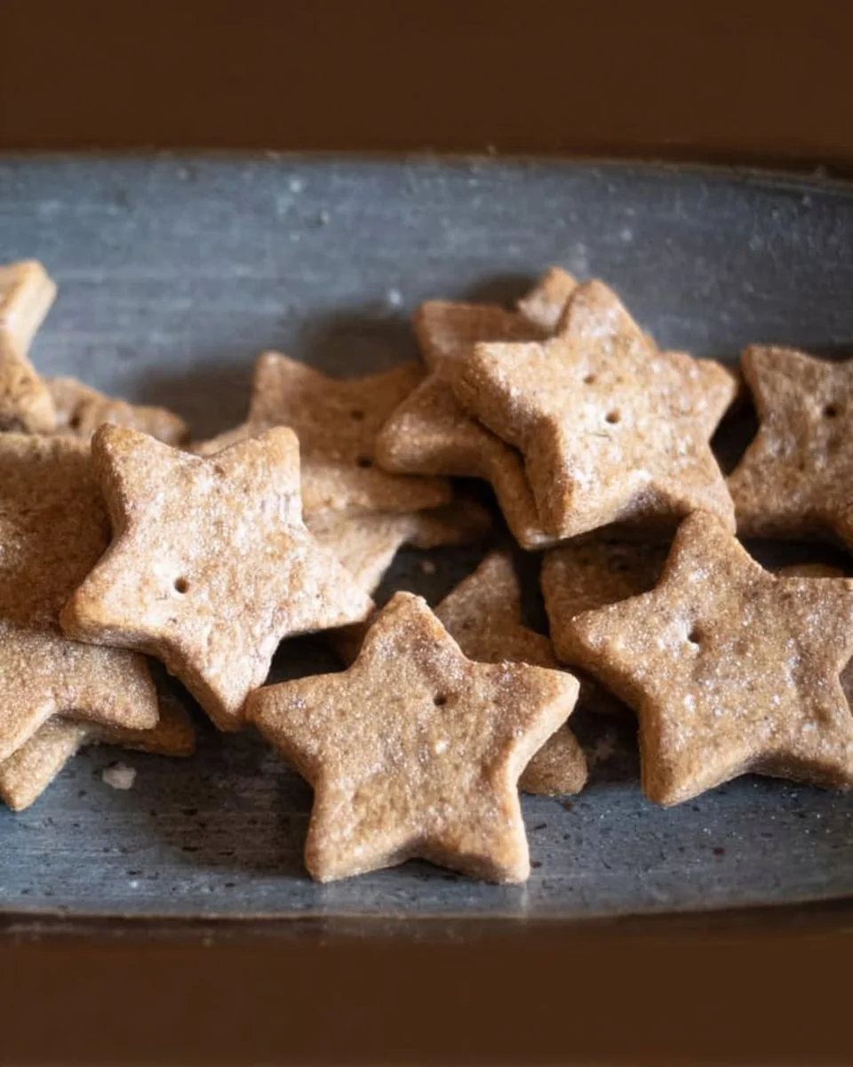 Homemade sourdough dog treats baked fresh and ready for pets
